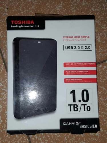 Discoduro Externo Toshiba 1tb