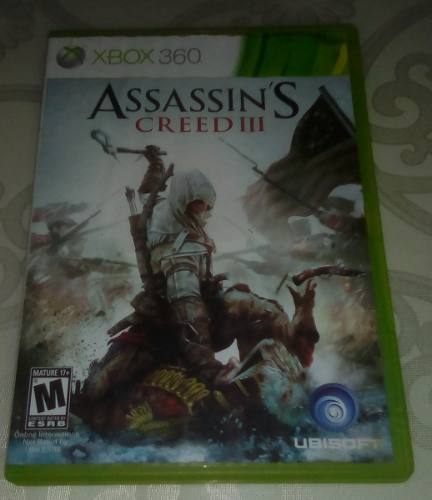 Juego Assasin Creed 3 Xbox  Cds) Original