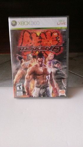 Juego Xbox 360 Tekken 6 Original Sellado Nunca Usado