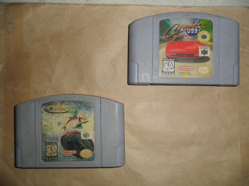 Juegos De Nintenso 64 Cruis'n Usa + Wave Race