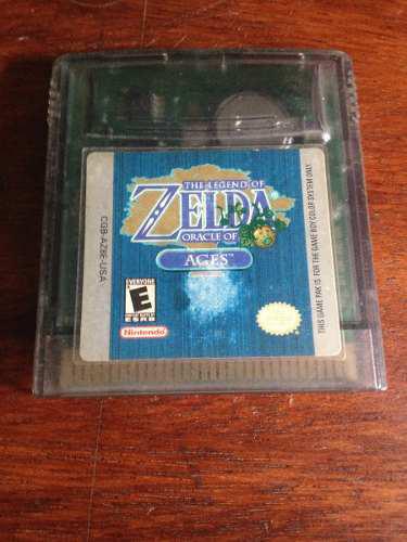 Legend Of Zelda Oracle Of Ages Gameboy Color Original
