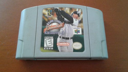 Major League Baseball Featuring Ken Griffey Jr -nintendo 64