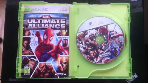 Marvel Ultimate Alliance X Forza 2 Originales Xbox 360