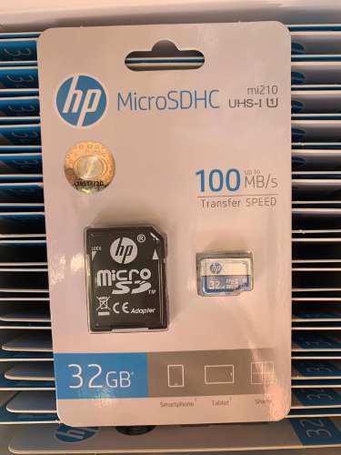 Memoria Micro Sd Hp 32gb Clase 10