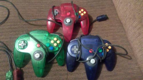 Nintendo 64 Controles De Coleccion