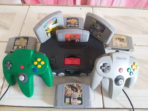 Nintendo 64 Full Juegos 2 Controles Spancion Pack