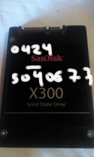 Ssd Disco Duro De Estado Solido Sandisk X300 Casi Nuevo