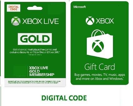 Tarjeta Regalo Xbox Giftcard Microsoft Points Codigo Digital