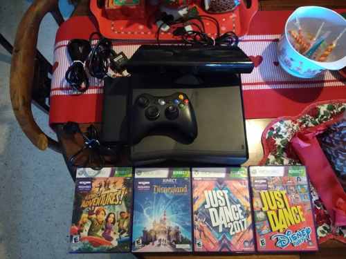 Xbox 360 Original Con 4 Juegos Leer Bien 120 Tronk $%&