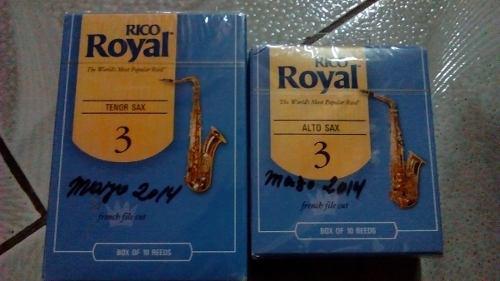 Caña Rico Royal Saxofon Alto Y Tenor