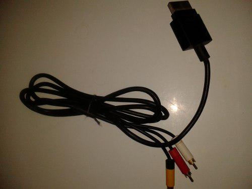 Cable De Audio Y Video Para Xbox 360 Slim Original