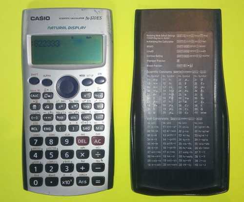 Calculadora Casio Cientifica Fx-570es Usada Remate En 5
