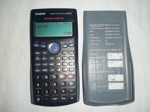 Calculadora Casio Fx-350es Natural Display