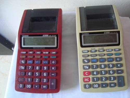 Calculadora Impresora Portatil Casio Hr-8tm Para Repuesto