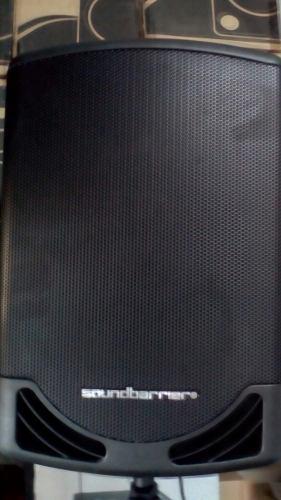 Corneta Amplificada Sound Barrier 12 Pulgadas Con Usb Am Fm