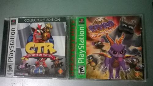 Crash Team Racing Ps1 Original Spyro Year Of The Dragon