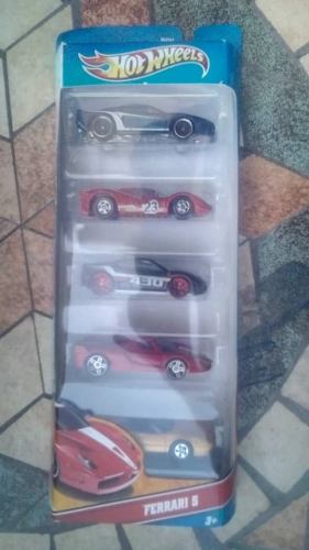 Hotwheels Ferrari 5 Packs Actuales Y Vintage. 20verds
