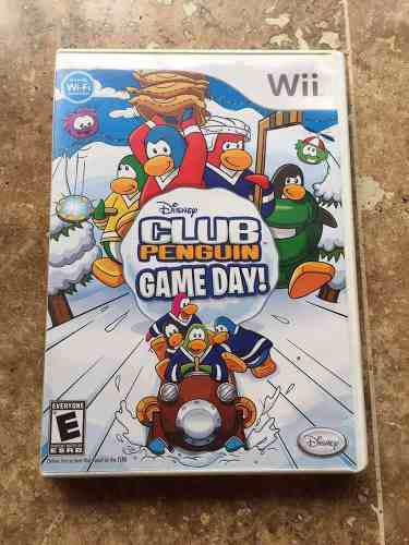 Juego De Wii Club Penguin Game Day