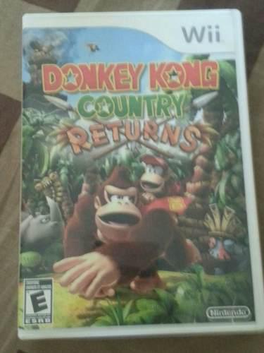 Juego Nintendo Wii Donkey Kong Country Returns Original
