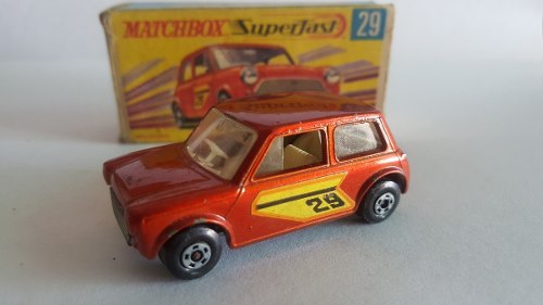 Matchbox/lesney Superfast No29 Racing Mini Caja Original
