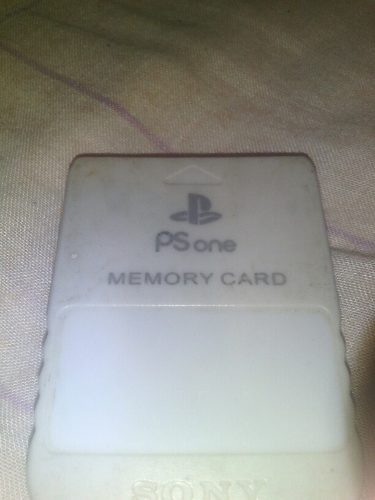 Memory Card Play Station One Sony