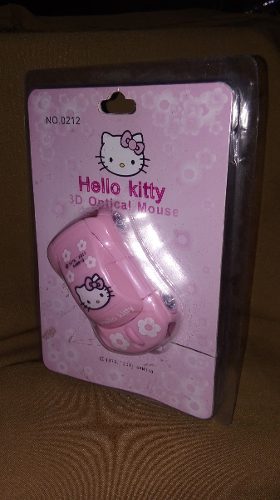 Mouse De Hello Kitty 3d Optico