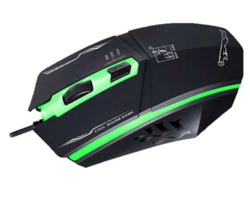 Mouse Optico Usb Multiluces Gamers Grande Dpi