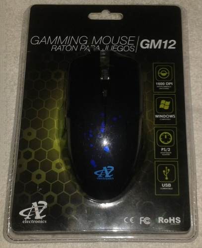 Mouse Para Juegos Gm12 Con Sensor Optico Para Juegos