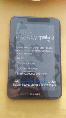 Samsung Galaxy Tab 2 Tablet Forro, Cargador Y Caja