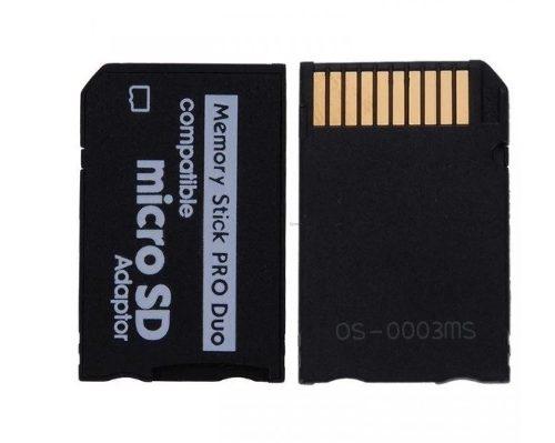 Adaptador Micro Sd A Memory Stick Pro Duo Psp Camaras Sony