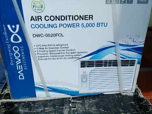 Aire Acondicionado De Ventana De 5 Mil Btu Marca Daewoo