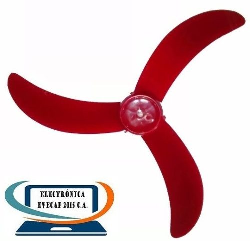 Aspa De Ventilador Fm Roja Modelo 