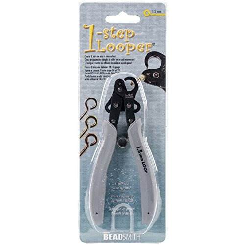 Beadsmith-one Step Looper Tool Plateado Individual Amz