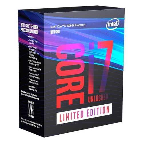 Cpu Intel Core I7-8086k 4.0ghz 12mb Lga1151