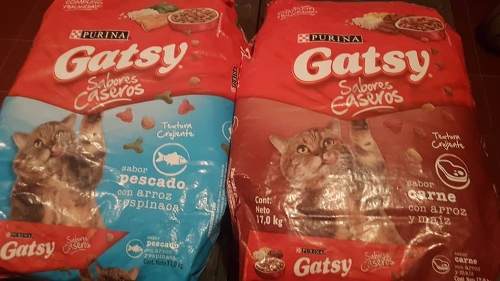 Gatsy (alimento Gatos) Sabores Caseros 17 Kg
