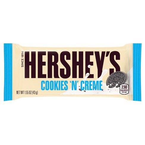 Hershey`s Cookies N Creme 43gr -2 Vdes-