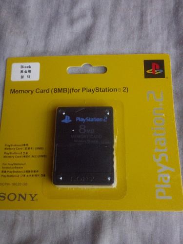 Memory Card De 8 Mb Para Play Station 2