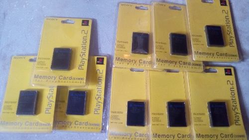 Memory Card Playstetion 2 Totalmente Nuevo De 32(mb) Y (64)