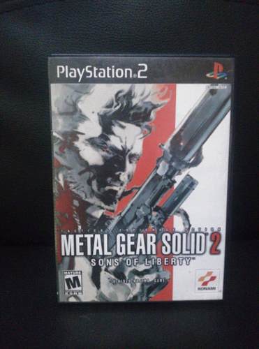 Metal Gear Solid 2 - Sons Of Liberty Ps2 Original Colección