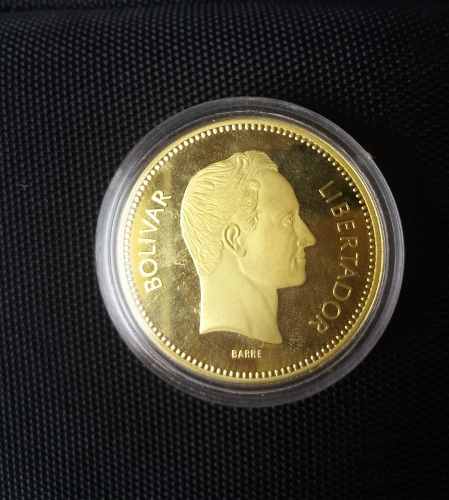 Moneda Conmemorativa Al Libertador