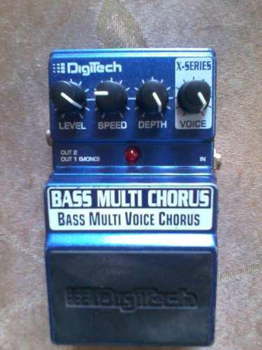 Pedal De Efecto Digitech Bass Multi Chorus