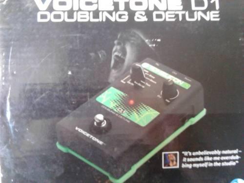 Pedalera Pedal Efectos Voz Doble Helicon D1