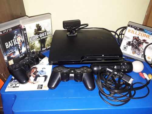 Play Station 3 Slim Con Ca