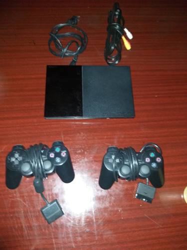 Playstation 2 Con Dos Controles Y Ambos Chip's