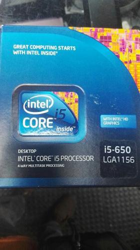 Procesador Intel Core I5-650. 3.20ghz 4mb Lga1156 73w
