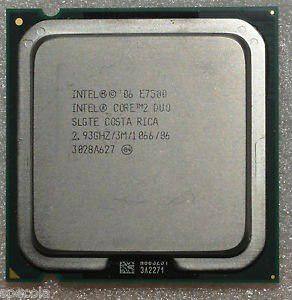 Procesador Intel Core2 Duo E7500 2.93 Ghz