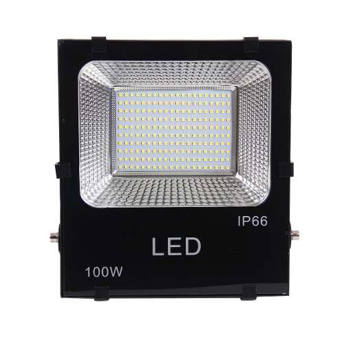 Reflector Led 100w Para Exteriores 6000k 110v Luz Fria Ip 66