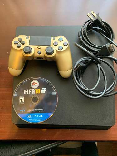 Vende Play 4, Con Un Control Gold Sus Cables, Y Fifa18