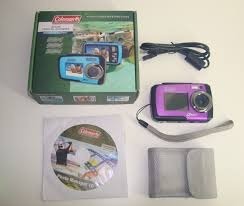 Camara Coleman Pantalla Dual Waterproof 14mp