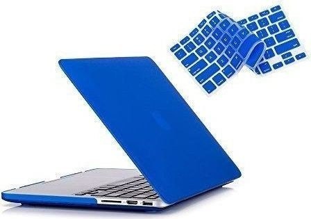 Case+cubierta Protectora Teclado Macbook Air 13 Combo Azul R